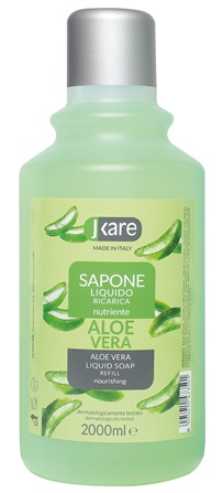 Ricarica sapone liquido Aloe vera 2000 ml