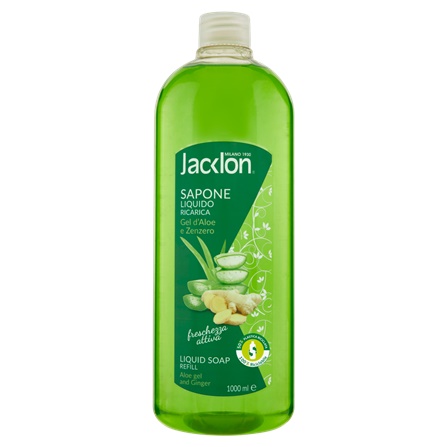 Jabon liquido repuesto Aloe gel y Jengibre 1000ml